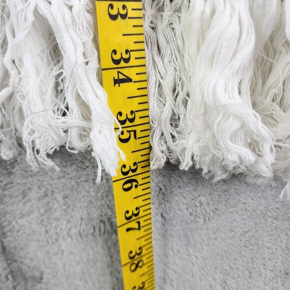 Womens Gameday Couture Gray Orange Tank Dress Oklahoma State University Fringe L - Picture 8 of 9